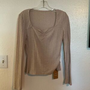 New with tags SHEIN  cream top